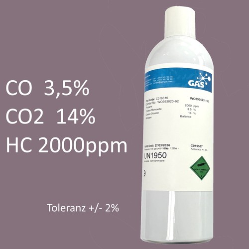 Gas kalibriergas flasche - au-gas,